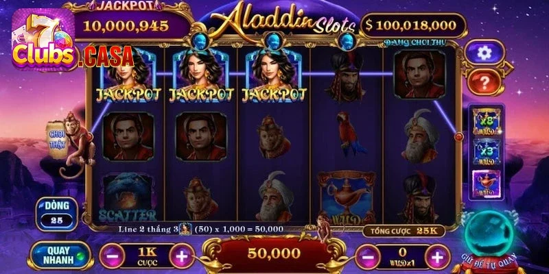 Nổ hũ thần đèn – Bí kíp chơi nổ hũ chuẩn nhất tại 7Club